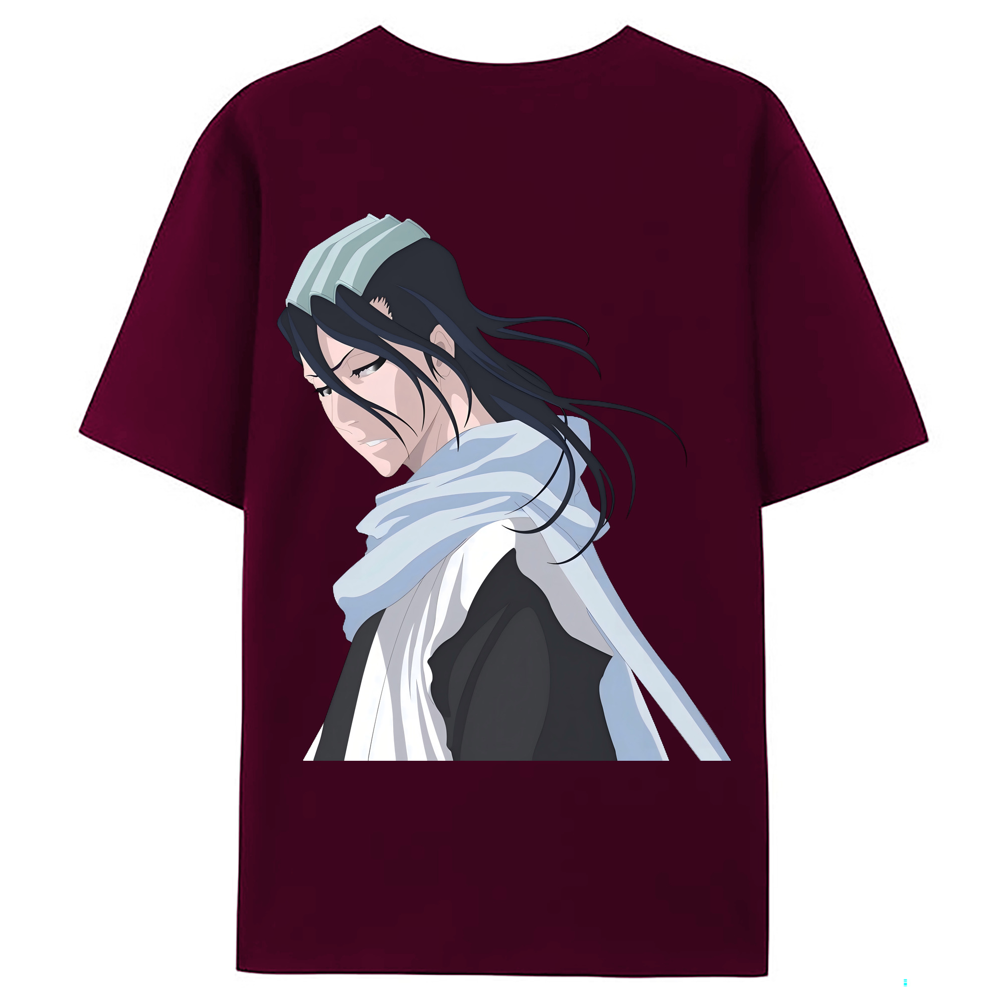（画像用） ブリーチ くちき びゃくや BLEACH Kuchiki Byakuya レディース半袖Tシャツ(バックプリント)